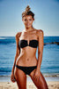 Hamptons Bandeau Bikini Top in Black